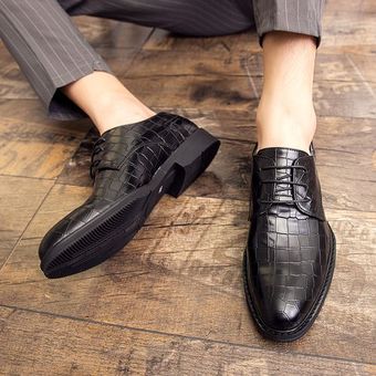 Mocasines de negocios de fiesta de zapatos formales de gran tamaño para hombres 