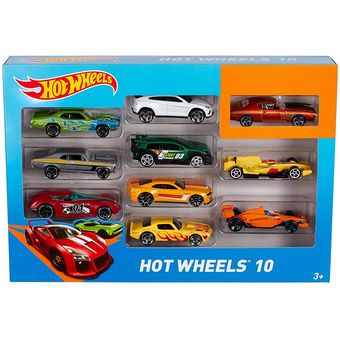 Hot Wheels Carros Paquete X 10 Colores Pueden Variar 