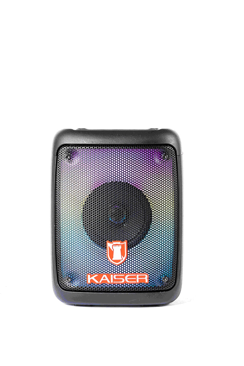 Bocina Kaiser KSW-7003 De 3 Pulgadas Con 4 Efectos De Luz Negro