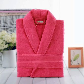 Albornoces Mujeres Bata Baño Hombre Microfibra Terry Toweling Franela Unisex Ropa con Cinturón,Bata Albornoz Disponible de la M a la XL 