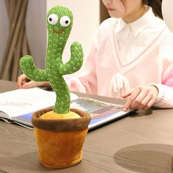 Cactus bailando juguetes de peluche Shake juguete divertido Educación 