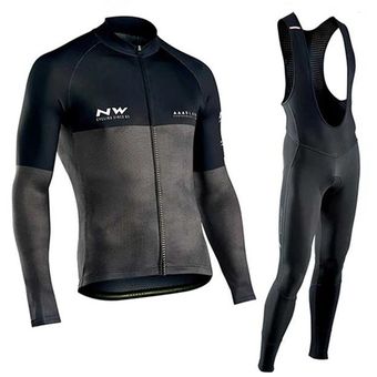 jersey de ciclismo de manga larga para hombre ropa de ciclismo masculina para invierno #suit 15 para mantener el calor traje con pechera y pantalones de terciopelo 