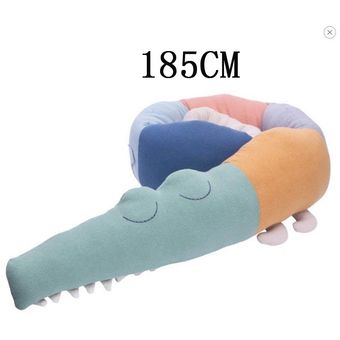 valla para cuna infantil Cojín de algodón con dibujos animados para cuna de bebé almohada para cama Protector de parachoques para cuna de bebé recién nacido decoración para habitación 
