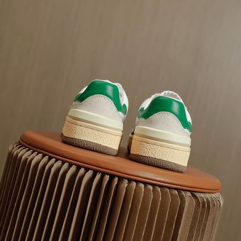 Zapatos Casuales de mujer de moda Calzado de Incrementa Verde 