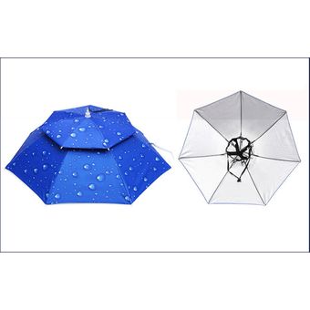 Sombrero de paraguas con sombrero protector solar sombrero 