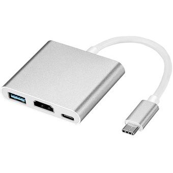 ADAPTADOR TIPO C A USB3.0*! / USB2.0 *1 / HDMI*!/ USB-C