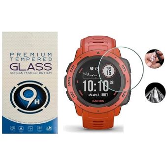Generico - 6-pack Protector Pantalla Flexible Reloj Watch Garmin Instinct Solar