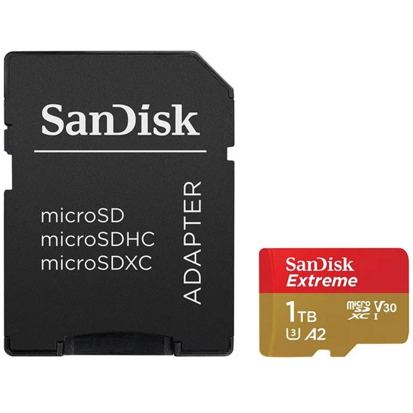 Memoria Micro SD 1TB Sandisk Graba 4K SDSQXAV-1T00-GN6MA