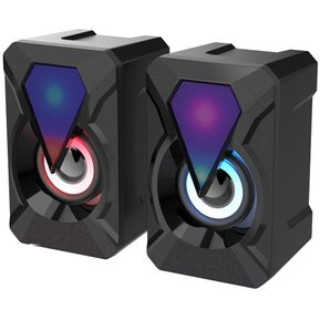 Parlantes Gamer 2.1 G3 Rgb Para Pc / Portátil, 11 Watts Rms