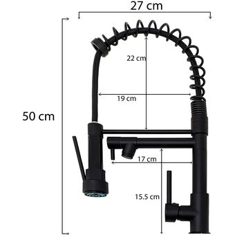 Flexible monomando 50 discount cm