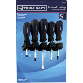 Comprar Destornillador Plano Toolcraft 1/4 - 6 Pulgadas