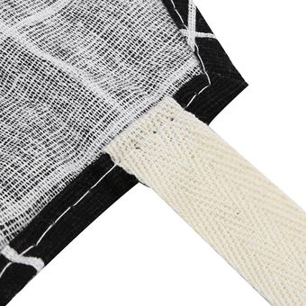 Delantal de lino algodón japonés quehaceres domés Celosía ne 