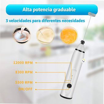 GENERICO Mini Batidor Revolvedor De Café Y Espuma Leche Recargable