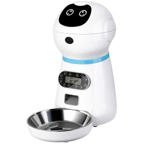 Robot Dispensador Automático Alimentos Para Mascotas Generico