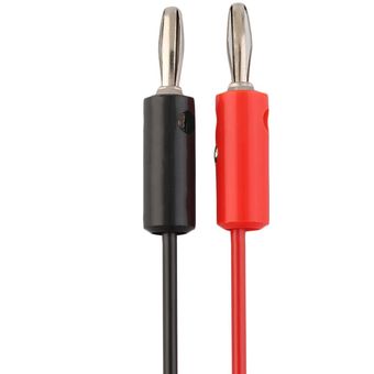 Cable de sonda de plátano de 4 mm de 1 m al clip de cable de prueba de  cocodrilo para multímetro | Linio México - GE598HL15M58RLMX