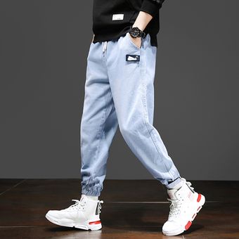 C 332 Azul Jeans De Tamaño Grande Para Hombres 