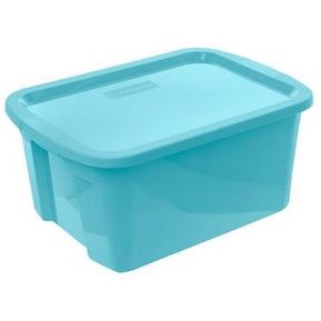 Caja plástica eco Line 55 litros azul