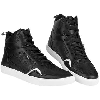 Tenis piel negro online hombre