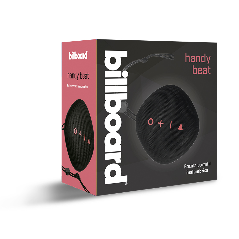 Bocina inalambrica Billboard Handy Beat Bolt negro