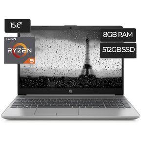 Laptop HP 255 G9 Ryzen 5 8GB DDR4 512GB SSD 15.6HD Color Pla...