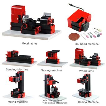 【Suministro flexible】 Raitool 8 en 1 Mini máquina multiusos DIY Herram 