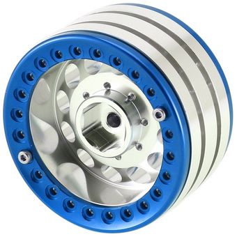 4PCS 1,9 pulgadas pesado Lock Tire Hub Wheels Borde para el RC 110 SCX10 90046 D90 TRX4 
