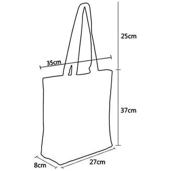 Bolso de mano con estampado de dibujos animados para mujer bolsa de 