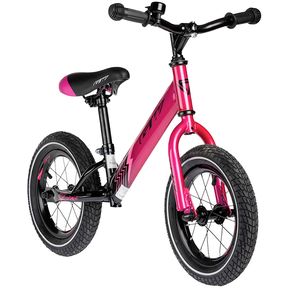Bicicleta para niños Gw sin pedales o impulso rin 12 Fucsia