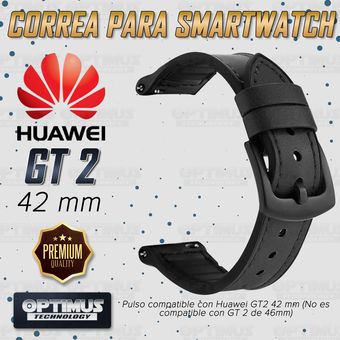 Correa Para Huawei Watch GT2 42mm Rojo GENERICO