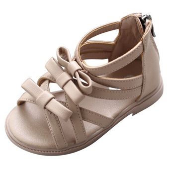 Bebé niñas sandalias gladiador suave verano playa de los niños zapatos Sandalias Zapatos de niña de princesa no bebé en primer lugar los caminantes 