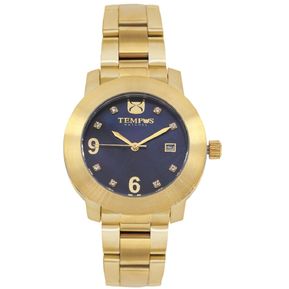 Reloj Para Mujer Marca TEMPUS Color Dorado JD5389-G