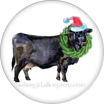 Merry Animal Pig Cow Joyas De Hebilla De 18 Mm Diy Brazalete 
