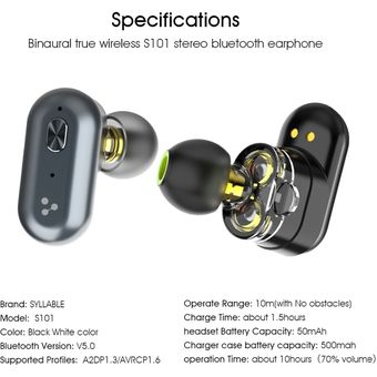 auriculares syllable s101