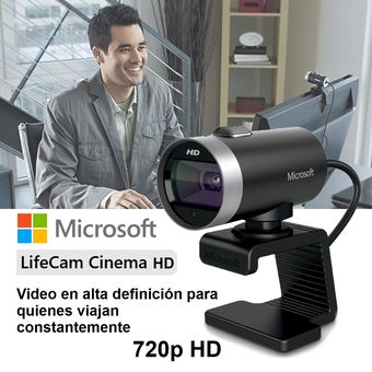 Cámara web de Microsoft: LifeCam Cinema para empresas – Accesorios de  Microsoft para empresas