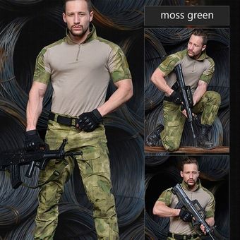 traje de rana ropa de combate para hombres XYX manga corta #camouflage camisetas de ejército uniforme multicámara Camisa militar táctica de camuflaje para hombres 