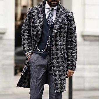 Abrigo Dolce & Gabbana de Lana de color Negro para hombre Hombre Ropa de Abrigos de Abrigos de invierno largos 