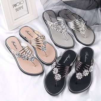Sandalias de playa antideslizantes para mujer  zapatos femeninos de .. 