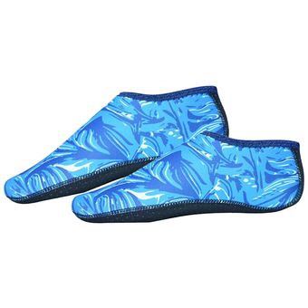 Calcetines de agua ultraligeros de secado rápido Camo Blue S 