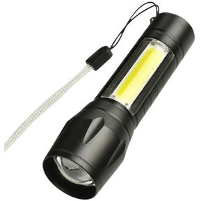 Linterna LED recargable RIMAX de coche con cargador USB 