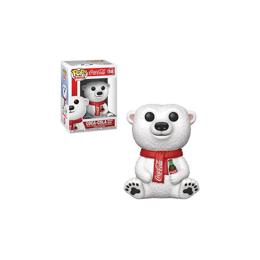 Funko Pop Coca-Cola Polar Bear Oso Polar Navideño AD Icons Original