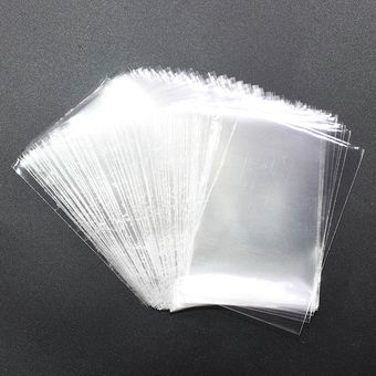 Bolsas de plástico Opp transparentes de 100 Uds para regalo pirulet 