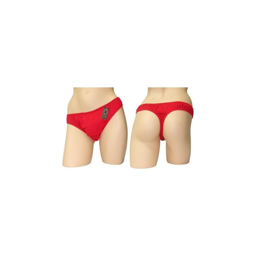 tanga roja de hombre