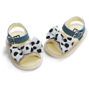 Zapatos de Princesa Niña Suela Suave Antideslizante Zapatos para 0-4 Años Miyanuby Sandalias Bebe Niña Verano 