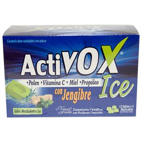 Activox  Natural Freshly  Con Jengibre X12 Sob