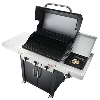 Asador a gas charbroil 3 quemadores + lateral infrarojo 63021