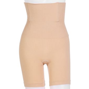 Shymay Pantalones de control de las mujeres con cierre de cremallera de cintura alta y control de barriga fajas 