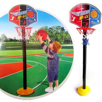 Juego de juguetes de aro deportivo para niños con soporte d 