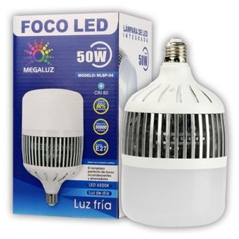 FOCO LED E27 LUZ BLANCA 50W