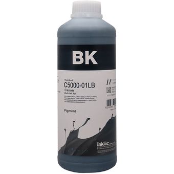 Tinta Pigmentada C5000 01 Litro Black - Inktec do Brasil - Tintas