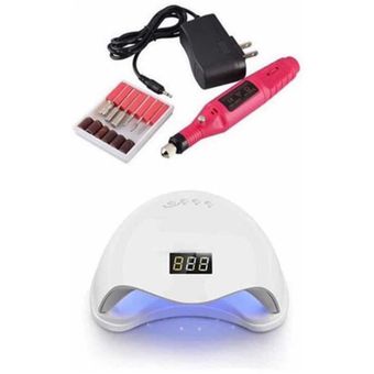 Combo Lampara Led/uv Uñas 48 Wats + Kit Pulidor – Insanto Tecnologia